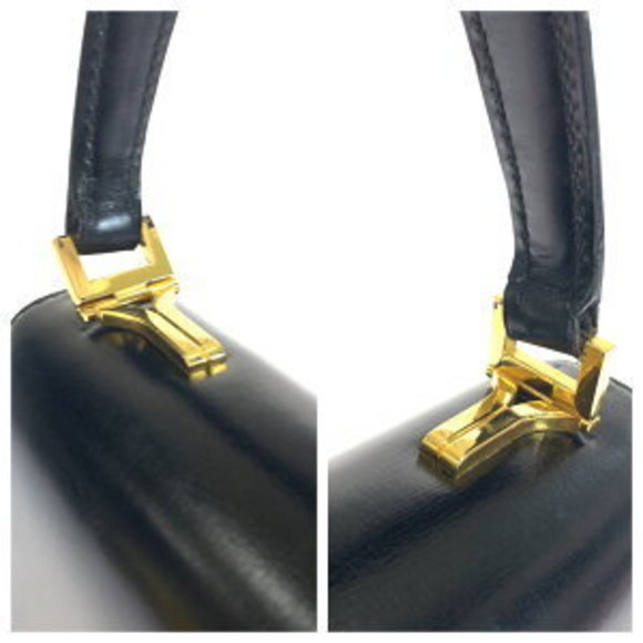 GUCCI Black Leather Handbag - Picture 6 of 9